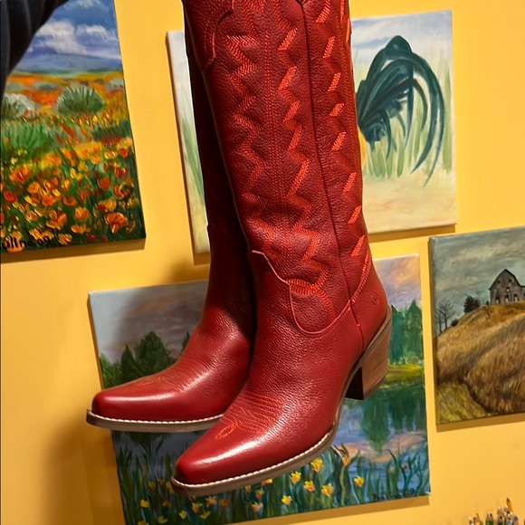 dingo Shoes - Dingo Red Heeled Boots